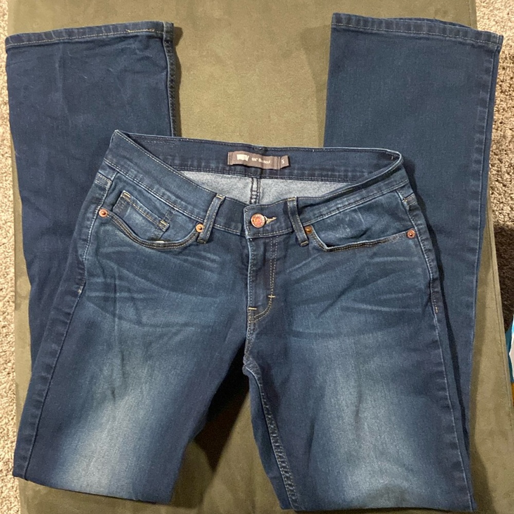 Levi’s 524 bootcut jeans size 5 in dark vintage wash